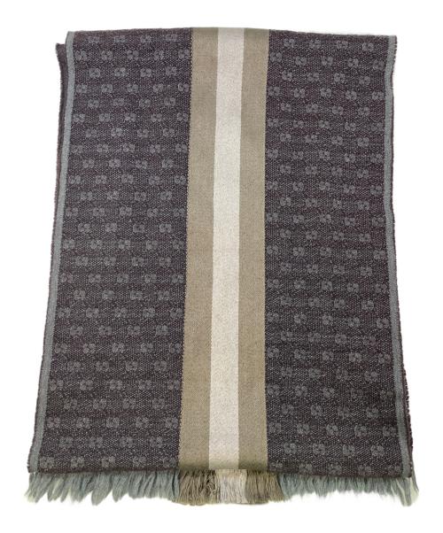 GUCCI（グッチ）GUCCI (グッチ) マフラー グレーの古着・服飾アイテム