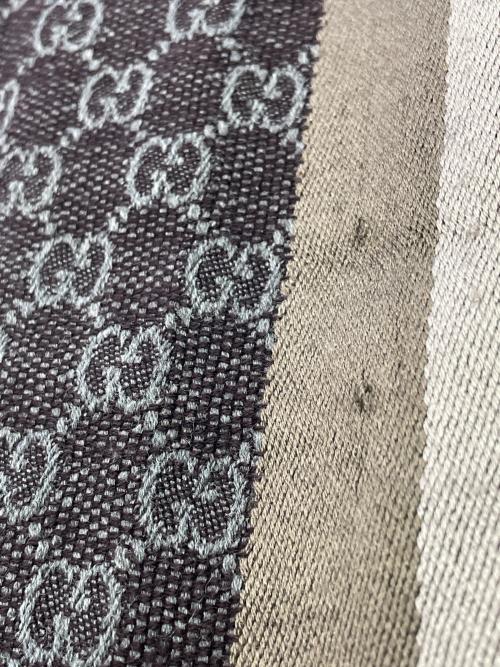 GUCCI（グッチ）GUCCI (グッチ) マフラー グレーの古着・服飾アイテム