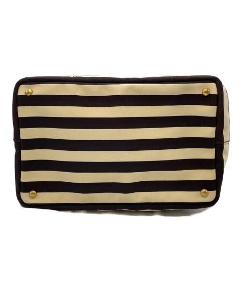 PRADA（プラダ）PRADA (プラダ) バッグ ベージュ×ブラックの古着・服飾アイテム