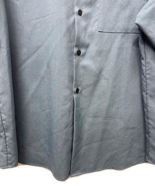 MARNI（マルニ）MARNI (マルニ) ウールトロピカルシャツ ブルー サイズ:４８の古着・服飾アイテム