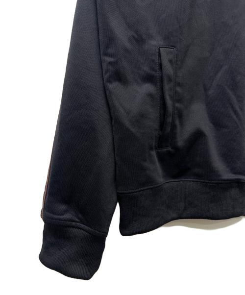 FRED PERRY（フレッドペリー）FRED PERRY (フレッドペリー) CONTRAST TAPE TRACK JACKET ネイビー×ブラウン サイズ:ＸＬの古着・服飾アイテム