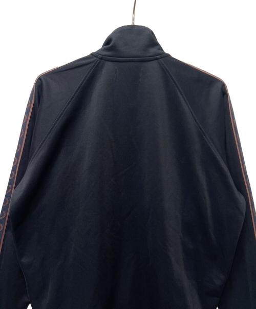 FRED PERRY（フレッドペリー）FRED PERRY (フレッドペリー) CONTRAST TAPE TRACK JACKET ネイビー×ブラウン サイズ:ＸＬの古着・服飾アイテム