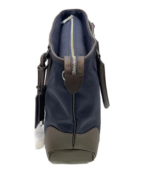 PELLE MORBIDA（ペッレモルビダ）PELLE MORBIDA (ペッレモルビダ) ビジネスバッグ ネイビーの古着・服飾アイテム