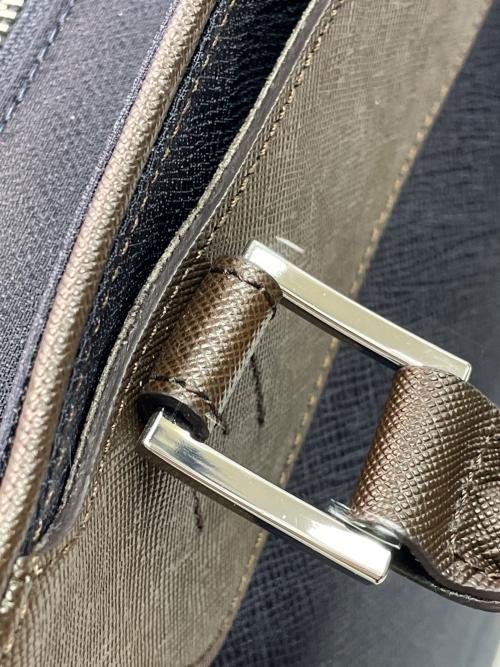 PELLE MORBIDA（ペッレモルビダ）PELLE MORBIDA (ペッレモルビダ) ビジネスバッグ ネイビーの古着・服飾アイテム