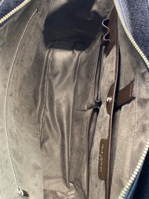 PELLE MORBIDA（ペッレモルビダ）PELLE MORBIDA (ペッレモルビダ) ビジネスバッグ ネイビーの古着・服飾アイテム