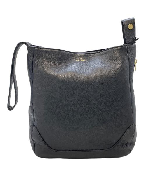 PELLE MORBIDA（ペッレモルビダ）PELLE MORBIDA (ペッレモルビダ) ワンハンドバッグ ブラックの古着・服飾アイテム