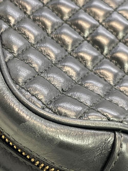 GUCCI（グッチ）GUCCI (グッチ) キルティングショルダーバッグ ブラック サイズ:-の古着・服飾アイテム