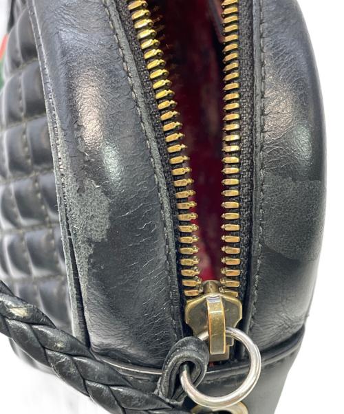 GUCCI（グッチ）GUCCI (グッチ) キルティングショルダーバッグ ブラック サイズ:-の古着・服飾アイテム