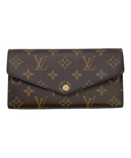 LOUIS VUITTON（ルイ ヴィトン）LOUIS VUITTON (ルイ ヴィトン) ポルトフォイユ・サラ ブラウンの古着・服飾アイテム