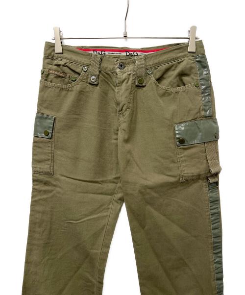 DOLCE & GABBANA（ドルチェ＆ガッバーナ）DOLCE & GABBANA (ドルチェ＆ガッバーナ) カーゴパンツ カーキ サイズ:３０の古着・服飾アイテム