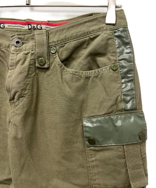 DOLCE & GABBANA（ドルチェ＆ガッバーナ）DOLCE & GABBANA (ドルチェ＆ガッバーナ) カーゴパンツ カーキ サイズ:３０の古着・服飾アイテム