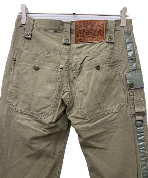 DOLCE & GABBANA（ドルチェ＆ガッバーナ）DOLCE & GABBANA (ドルチェ＆ガッバーナ) カーゴパンツ カーキ サイズ:３０の古着・服飾アイテム