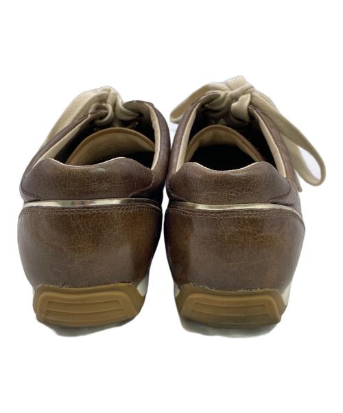 PRADA（プラダ）PRADA (プラダ) レザーシューズ ブラウン サイズ:SIZE 37 1/2の古着・服飾アイテム