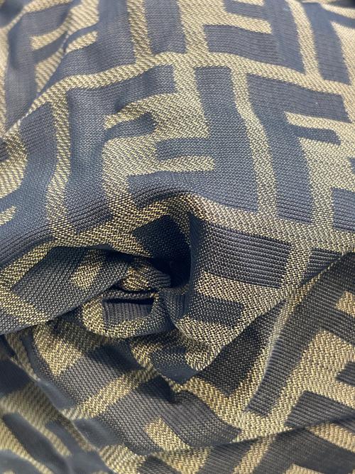 FENDI（フェンディ）FENDI (フェンディ) ナイロンリュック ブラウン×ブラウンの古着・服飾アイテム