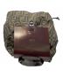 中古・古着 FENDI (フェンディ) ナイロンリュック ブラウン×ブラウン：35000円