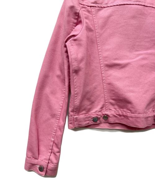 MAX&Co.（マックスアンドコー）MAX&Co. (マックスアンドコー) デニムジャケット ピンク サイズ:３８の古着・服飾アイテム