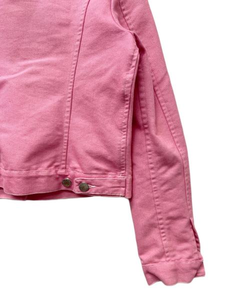 MAX&Co.（マックスアンドコー）MAX&Co. (マックスアンドコー) デニムジャケット ピンク サイズ:３８の古着・服飾アイテム