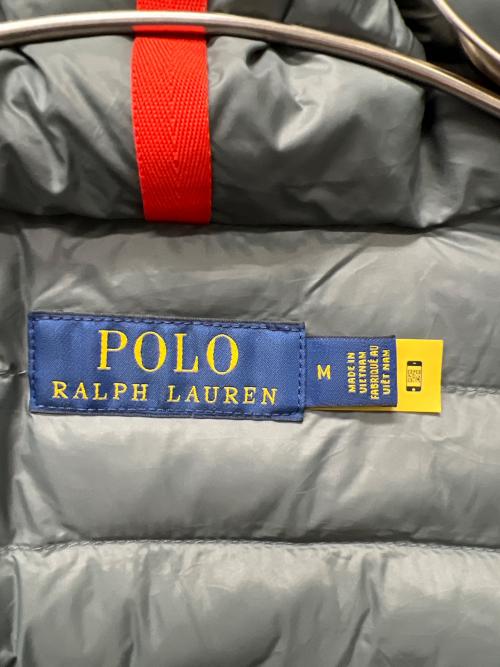 POLO RALPH LAUREN（ポロ・ラルフローレン）POLO RALPH LAUREN (ポロ・ラルフローレン) ダウンジャケット オリーブ サイズ:Mの古着・服飾アイテム