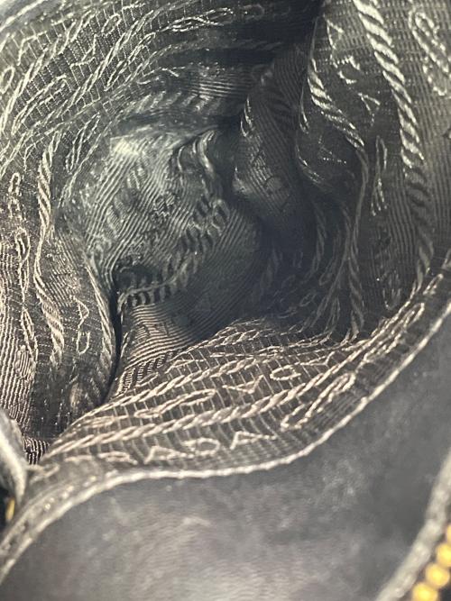 PRADA（プラダ）PRADA (プラダ) 2WAYショルダーバッグ ブラックの古着・服飾アイテム