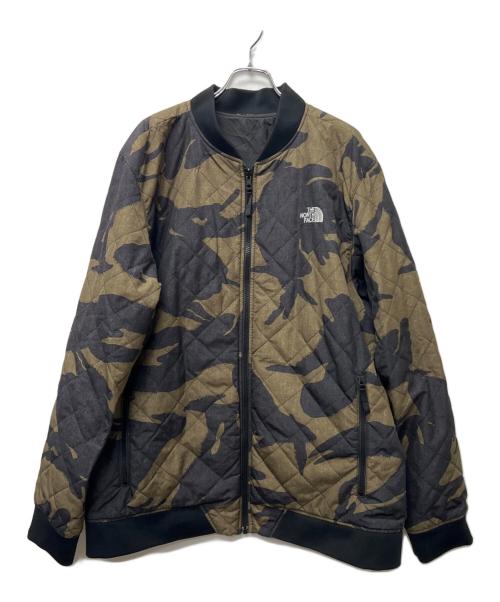 THE NORTH FACE（ザ ノース フェイス）THE NORTH FACE (ザ ノース フェイス) カモフラリバーシブルブルゾン カーキ サイズ:ＸＬの古着・服飾アイテム