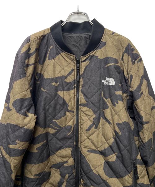 THE NORTH FACE（ザ ノース フェイス）THE NORTH FACE (ザ ノース フェイス) カモフラリバーシブルブルゾン カーキ サイズ:ＸＬの古着・服飾アイテム