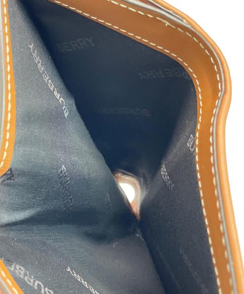 BURBERRY（バーバリー）BURBERRY (バーバリー) 3つ折り財布 ベージュ×ブラウンの古着・服飾アイテム