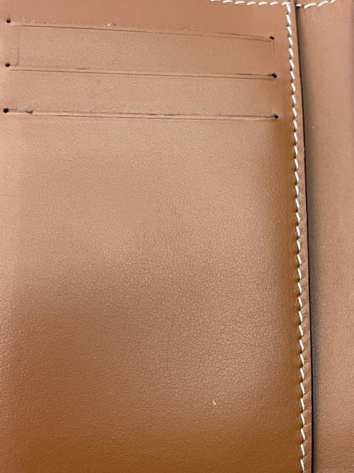 BURBERRY（バーバリー）BURBERRY (バーバリー) 3つ折り財布 ベージュ×ブラウンの古着・服飾アイテム