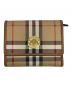 BURBERRY（バーバリー）の古着「3つ折り財布」｜ベージュ×ブラウン