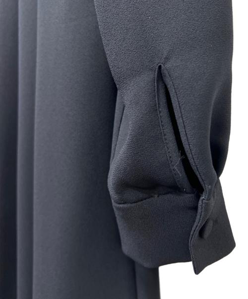 CELFORD（セルフォード）CELFORD (セルフォード) ボータイプリーツワンピース ネイビー サイズ:３６の古着・服飾アイテム