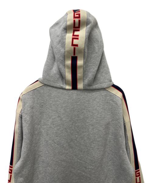 GUCCI（グッチ）GUCCI (グッチ) ジップパーカー グレー サイズ:Ｓの古着・服飾アイテム