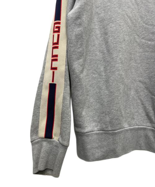 GUCCI（グッチ）GUCCI (グッチ) ジップパーカー グレー サイズ:Ｓの古着・服飾アイテム
