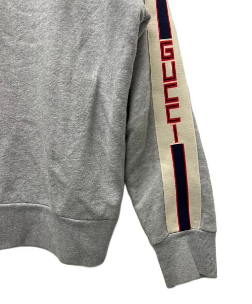 GUCCI（グッチ）GUCCI (グッチ) ジップパーカー グレー サイズ:Ｓの古着・服飾アイテム