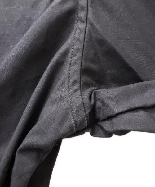 DIOR HOMME（ディオール オム）DIOR HOMME (ディオール オム) フライフロントバイカラーシャツ ブラック×ホワイト サイズ:不明の古着・服飾アイテム