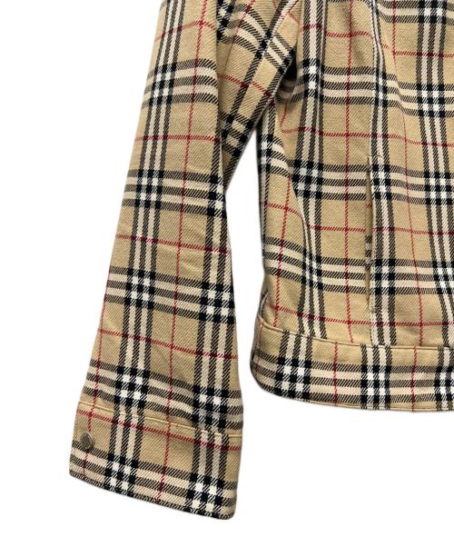 BURBERRY BLUE LABEL（バーバリー ブルー レーベル）BURBERRY BLUE LABEL (バーバリー ブルー レーベル) ジャケット ベージュ サイズ:38の古着・服飾アイテム