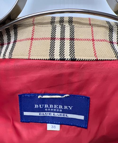 BURBERRY BLUE LABEL（バーバリー ブルー レーベル）BURBERRY BLUE LABEL (バーバリー ブルー レーベル) ジャケット ベージュ サイズ:38の古着・服飾アイテム