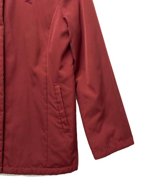 BURBERRY BLUE LABEL（バーバリー ブルー レーベル）BURBERRY BLUE LABEL (バーバリー ブルー レーベル) フーデッドジャケット レッド サイズ:38の古着・服飾アイテム