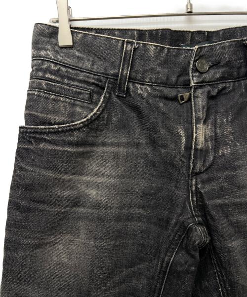 DOLCE & GABBANA（ドルチェ＆ガッバーナ）DOLCE & GABBANA (ドルチェ＆ガッバーナ) ダメージデニムパンツ ブラック サイズ:４６の古着・服飾アイテム