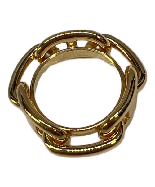 HERMES（エルメス）HERMES (エルメス) シェーヌダンクル スカーフリング ゴールドカラー サイズ:-の古着・服飾アイテム