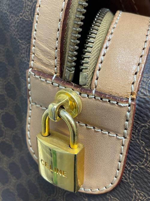 CELINE（セリーヌ）CELINE (セリーヌ) ボストンバッグ ブラウンの古着・服飾アイテム