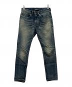 Saint Laurent Parisサンローランパリ）の古着「デニムパンツ」｜ブルー