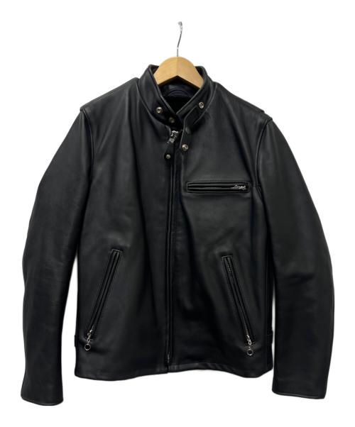 Schott（ショット）Schott (ショット) ライナー付きシングルライダースジャケット ブラック サイズ:３８の古着・服飾アイテム