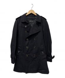 BLACK LABEL CRESTBRIDGE（ブラックレーベル クレストブリッジ）の古着「トレンチコート」｜ブラック