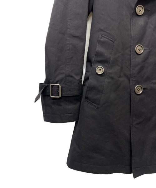 BLACK LABEL CRESTBRIDGE（ブラックレーベル クレストブリッジ）BLACK LABEL CRESTBRIDGE (ブラックレーベル クレストブリッジ) トレンチコート ブラック サイズ:Mの古着・服飾アイテム
