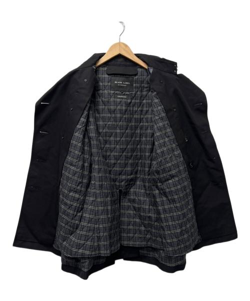 BLACK LABEL CRESTBRIDGE（ブラックレーベル クレストブリッジ）BLACK LABEL CRESTBRIDGE (ブラックレーベル クレストブリッジ) トレンチコート ブラック サイズ:Mの古着・服飾アイテム