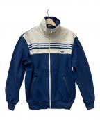 adidasアディダス）の古着「トラックジャケット」｜ネイビー×ホワイト