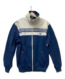 adidas（アディダス）の古着「トラックジャケット」｜ネイビー×ホワイト