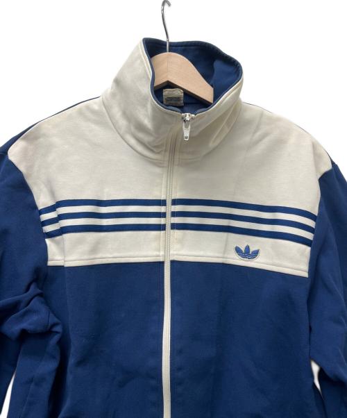 adidas（アディダス）adidas (アディダス) トラックジャケット ネイビー×ホワイト サイズ:６の古着・服飾アイテム