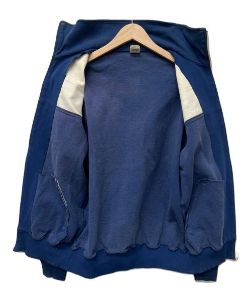 adidas（アディダス）adidas (アディダス) トラックジャケット ネイビー×ホワイト サイズ:６の古着・服飾アイテム