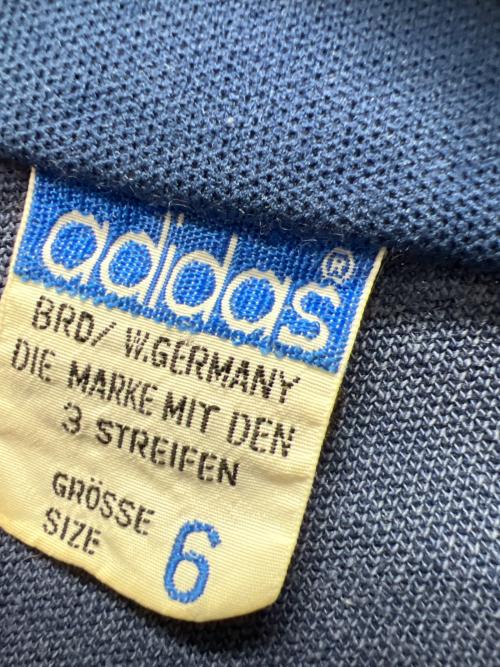 adidas（アディダス）adidas (アディダス) トラックジャケット ネイビー×ホワイト サイズ:６の古着・服飾アイテム