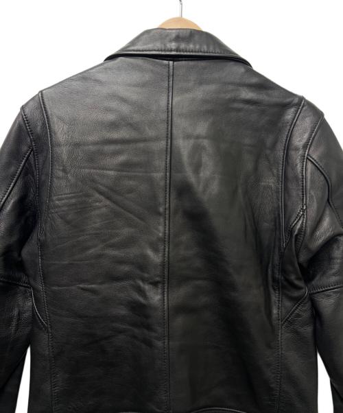 BEAUTY&YOUTH（ビューティーアンドユース）BEAUTY&YOUTH (ビューティーアンドユース) シープ ダブルライダースジャケット ブラック サイズ:Sの古着・服飾アイテム